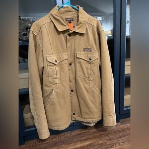 Patagonia Iron Forge Hemp Canvas Ranch Jacket — Men Size M (Relaxed Fit)